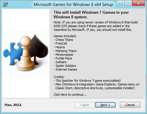 microsoft games free for windows 7